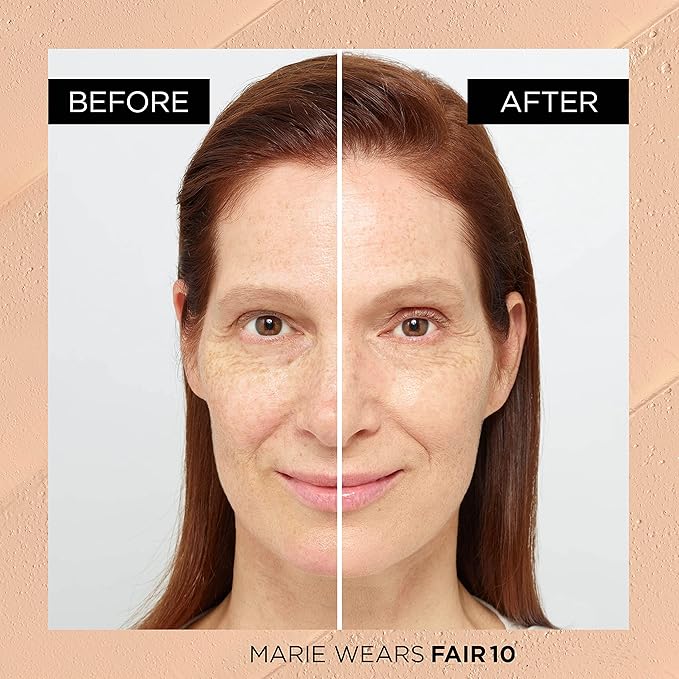 L'Oreal Paris Age Perfect 4-in-1 Tinted Face Balm Foundation with Firming Serum, Fair 20, 0.63 Ounce