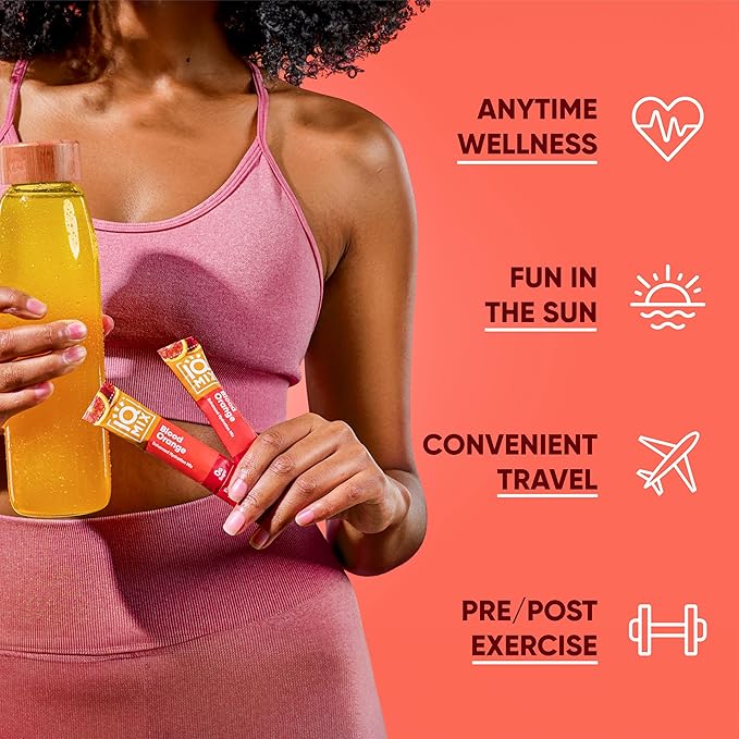 IQMIX Hydration Electrolyte Powder – 4-in-1 Formula for Hydration, Mental Clarity, Mood and Recovery – Sugar-Free Drink Mix, Keto, Magnesium L-Threonate, Lion’s Mane – 20 Count Variety Pack