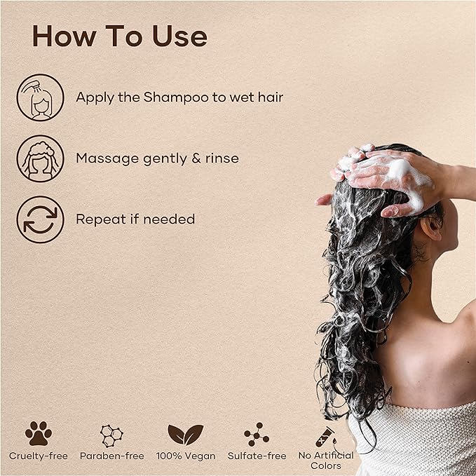 Botanic Hearth Argan Shampoo, Hydrating & Volumizing, Sulfate & Paraben Free, All Hair Types & Color Treated Hair, Men and Women 16 fl oz