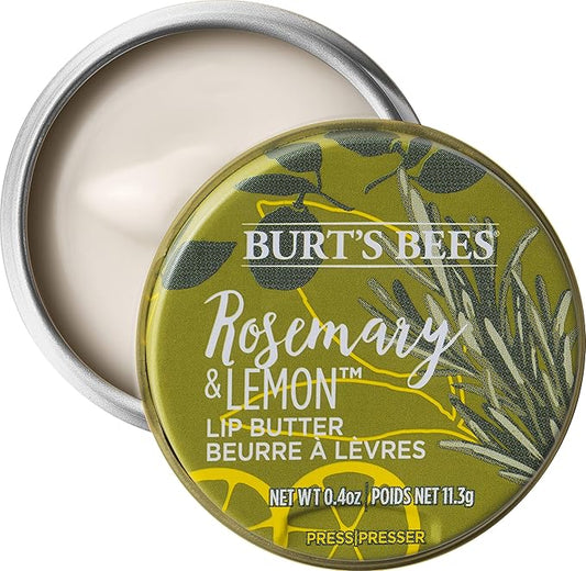 Burts Bees Rosemary and Lemon Lip Butter Unisex Lip Balm 0.4 oz