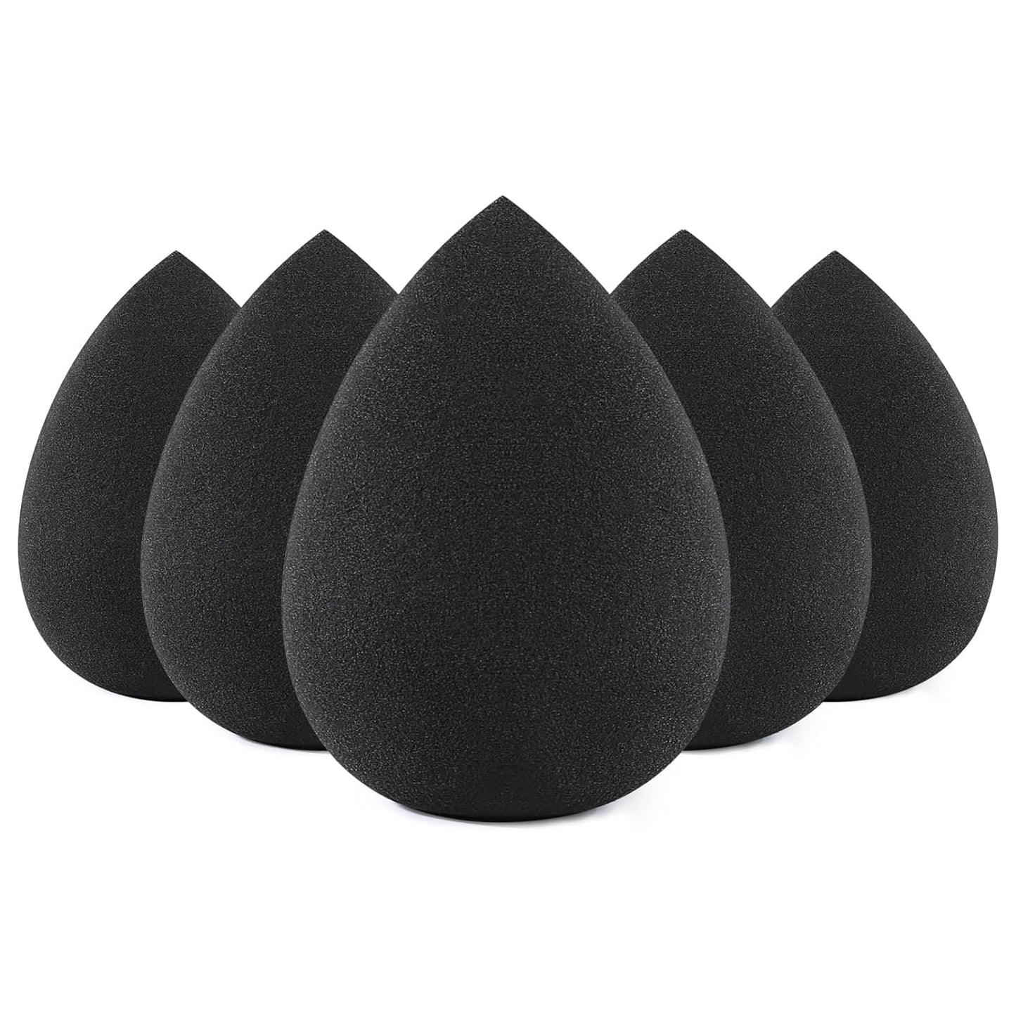 Makeup Sponge 5 Pcs Set, Latex-Free Boun Boun Beauty Sponge for Blending, Makeup Sponges for Foundation, Liquid, Cream and Powder. Blender for Enhanced Make up Application